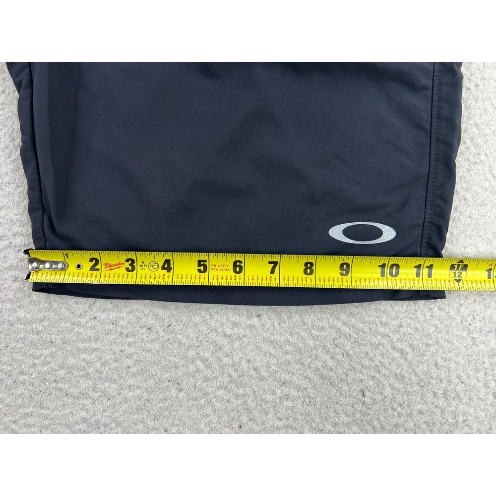 Oakley Mens 36 Blue Chino Microfiber Golf Casual Stretch Shorts 10in Inseam - Picture 13 of 14